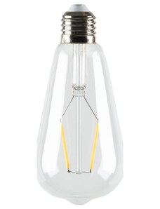 Dekorativní halogenová LED žárovka Kave Home E27 4W