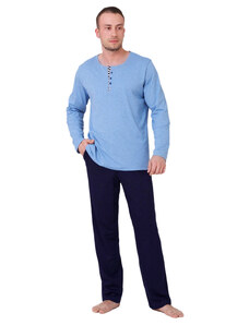 Pánské pyžamo Anatol 503 HOTBERG, M modrá světlá