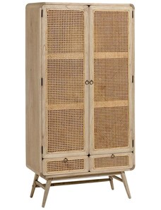Dřevěná skříň Kave Home Nalu 175 x 90 cm