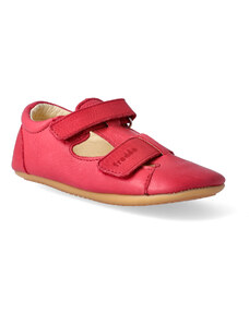 Barefoot dětské sandály Froddo - Prewalkers Red červené
