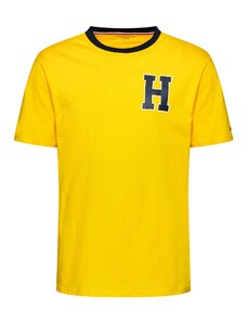 TOMMY HILFIGER pánské tričko krátké 2129 žluté