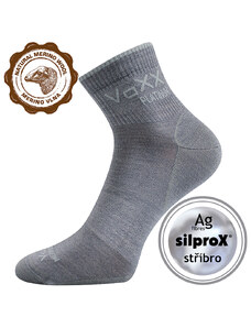 RADIK slabé merino ponožky VoXX světle šedá 39-42