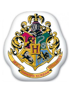 Carbotex Tvarovaný 3D polštář Harry Potter - erb Hogwarts - 37 x 35 cm