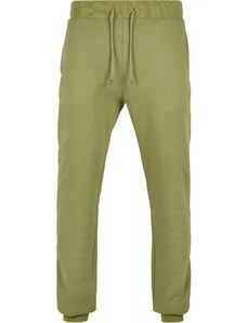 Pánské tepláky Urban Classics Organic Basic Sweatpants - zelené