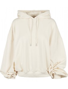 URBAN CLASSICS Ladies Organic Oversized Terry Hoody - whitesand