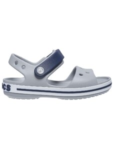 Sandály Crocs Crocband Sandal Kids - Light Grey/Navy