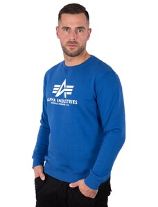 Alpha Industries Basic Sweater (NASA blue) M