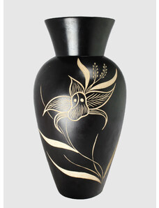 Dřevěná váza 38,5 cm Thajsko