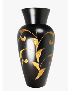 Dřevěná váza 40,5 cm Thajsko ruční řezba