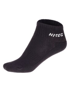 HI-TEC Quarro pack - sada tří párů ponožek (černé)