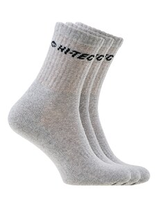 HI-TEC Chiro pack - sada tří párů vysokých ponožek (světle šedé)