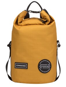 Malý žlutý recyklovaný batoh CONSIGNED