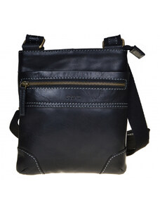 Pánská taška přes rameno kožená SEGALI 25575 černá