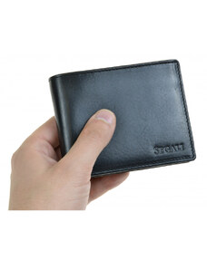 SEGALI Moje černá peněženka 517 797 026 kožená