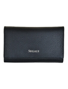 Dámská peněženka kožená SEGALI 7074 B černá