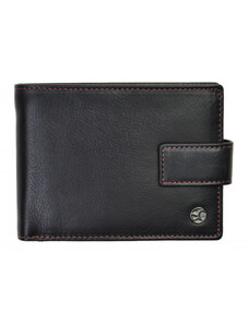 Pánská peněženka kožená SEGALI 907 114 2007 C černá/červená