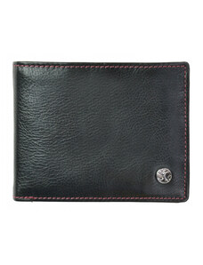 Pánská peněženka kožená SEGALI 907 114 026 černá/červená
