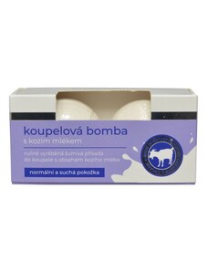 Vivaco Koupelová bomba s kozím mlékem VIVAPHARM 2 x 75 g