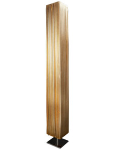Moebel Living Zlatá stojací lampa Horne 120 cm