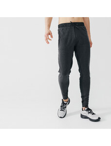 KALENJI Pánské běžecké kalhoty Kalenji Warm+ šedé