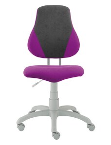 Alba Rostoucí židle Fuxo V-Line - šedá / fialová