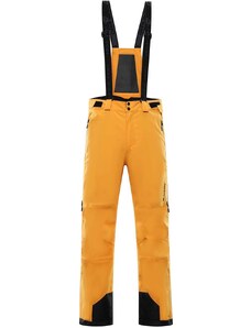Alpine Pro Nudd 6 Pánské lyžařské kalhoty MPAS475 radiant yellow M