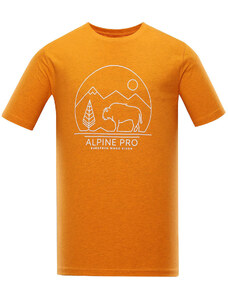 Alpine Pro Abic 9 Pánské funkční triko MTST577 Orange peel S