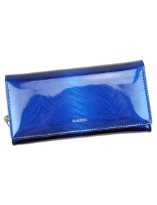 Dámská kožená peněženka Patrizia FF-106 modrá