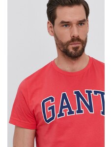 Červená pánská polo trička Gant | 10 kousků - GLAMI.cz