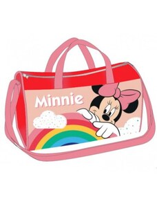 Setino Dívčí sportovní / cestovní taška Minnie Mouse Disney - červená / 22 x 38 x 20 cm