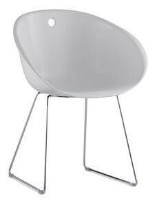 Pedrali Bílá plastová jídelní židle GLISS 920