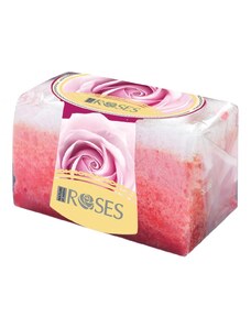 Ellemare Mýdlo peelingové s integrovanou žinkou ROSES 55g