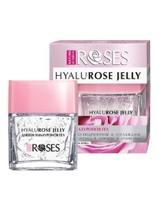 Ellemare Krém pleťový gelový denní ROSES Hyalurose a Aloe Vera Jelly 50ml sklo