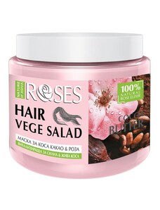 Ellemare Maska na vlasy ROSES Vege Salad YOGHURT, ROSE WATER AND DARK CHOCOLATE500ml