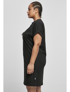 UC Ladies Dámské tričko z organické bavlny, střih na rukávu, černé