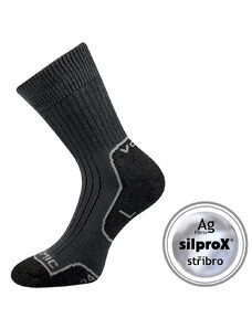 ZENITH trekingové antibakteriální ponožky se stříbrem Voxx Tm. šedá 38-39