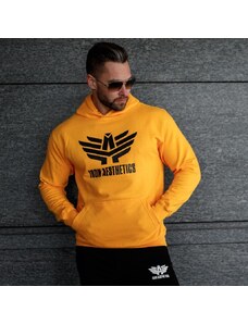 Sportovní mikina bez zipu Iron Aesthetics, gold