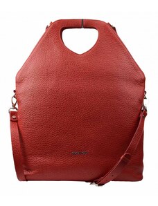 GALKO dámská kožená kabelka 10-1541-1034 červená
