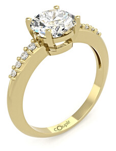 Couple Zlatý dámský prsten Joyce 6610264 Velikost prstenu: 54