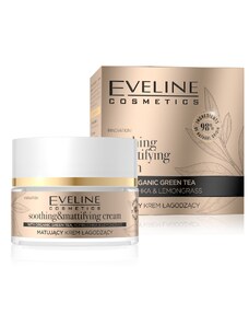 Eveline cosmetics ORGANIC GOLD Matující / zklidňující pleťový krém 50 ml