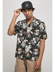 UC Men Viskózová košile AOP Resort Blacktropical