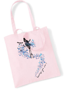 Klokart Design Hero - látková taška Baletka - Univerzální / Unisex / Růžová