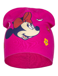 Minnie Mouse - licence Dívčí čepice - Minnie Mouse 036, růžová tmavě