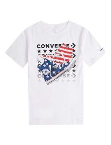 dětské tričko CONVERSE - WHITE - 140 9-10 let