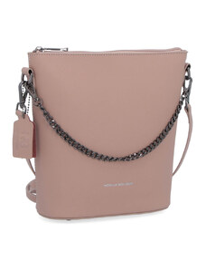 Kožená kabelka crossbody Noelia Bolger tělová NB 0041 N