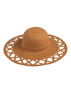 Karfil Hats Dámský letní klobouk Yvette hnědý