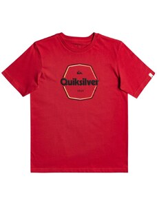 quiksilver Dětské triko youth hard wired tee american red - rpy0