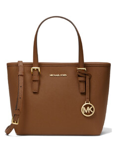 Michael Kors Kabelka Jet Set Travel Extra-Small Saffiano Leather Top-Zip Tote Bag Luggage
