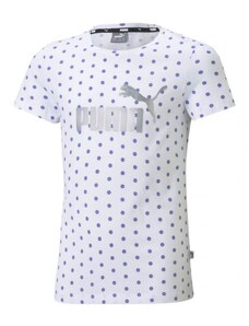 ESS+ Dotted Tee Jr dětské tričko 587042 02 - Puma