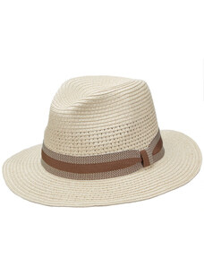Pánský klobouk Scala Pensacola krémový